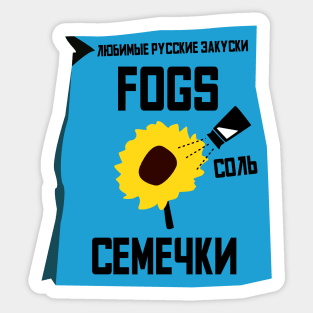 FOGS semechki Blue Salted Sticker